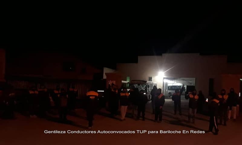 Conductores se manifestaron